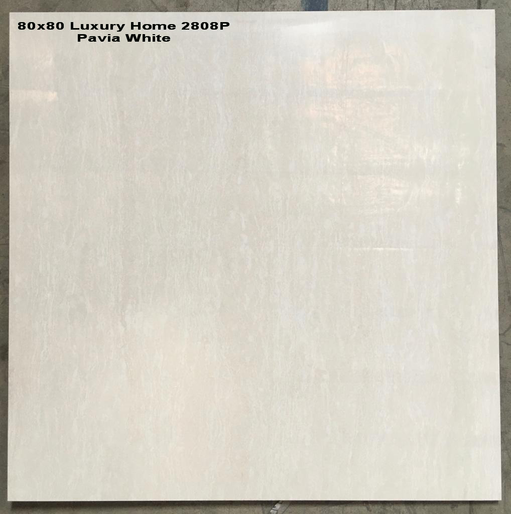 Luxury Home Pavia White 80x80 (Double Loading)